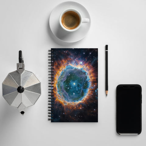 About my Brain Institute Notebooks Ring Nebula Dreams Spiral notebook
