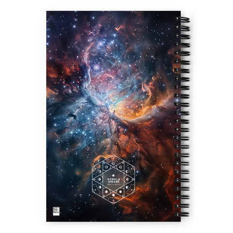 About my Brain Institute Notebooks Tarantula Nebula Dreams Spiral notebook