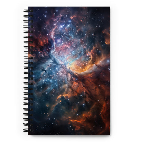 About my Brain Institute Notebooks Tarantula Nebula Dreams Spiral notebook