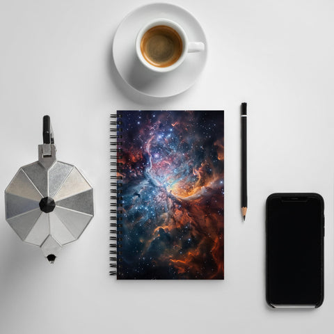 About my Brain Institute Notebooks Tarantula Nebula Dreams Spiral notebook