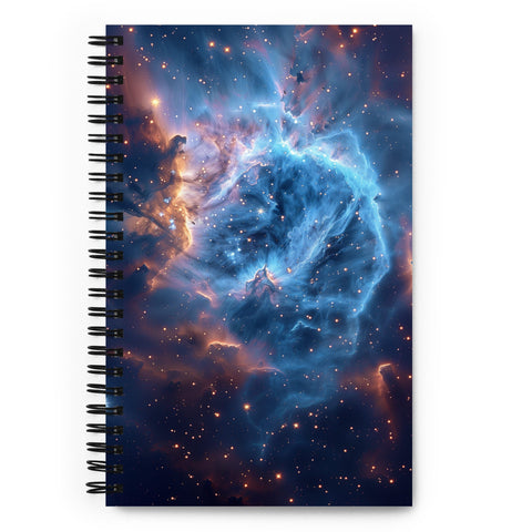 About my Brain Institute Notebooks Thors Helmet Nebula Dreams Spiral notebook