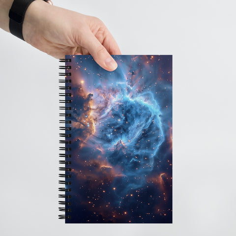 About my Brain Institute Notebooks Thors Helmet Nebula Dreams Spiral notebook
