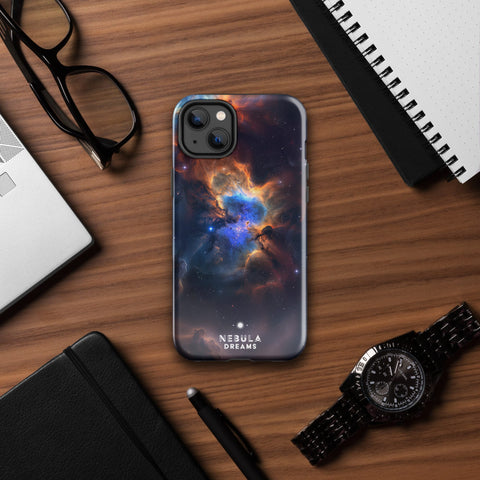 About my Brain Institute Phone Cases Glossy / iPhone 14 Plus Pacman Nebula Dreams Tough Case for iPhone®