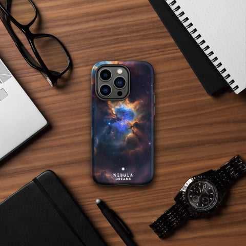 About my Brain Institute Phone Cases Matte / iPhone 14 Pro Pacman Nebula Dreams Tough Case for iPhone®