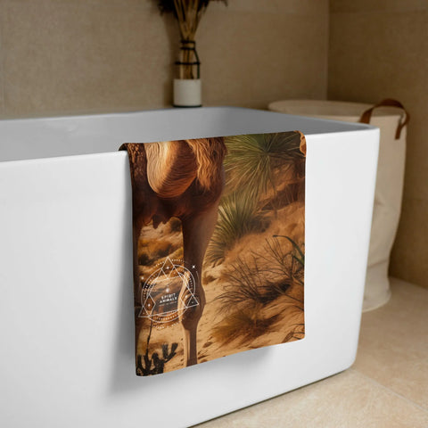 About my Brain Institute Towels Camel Spirit Animal Lightweight Beach Towel