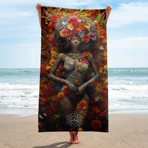 About my Brain Institute Towels Ezili Goddess Lightweight Beach Towel