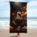 About my Brain Institute Towels Goose Spirit Animal Lightweight Beach Towel