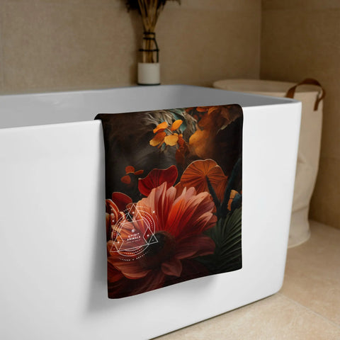 About my Brain Institute Towels Hyena Spirit Animal Lightweight Beach Towel