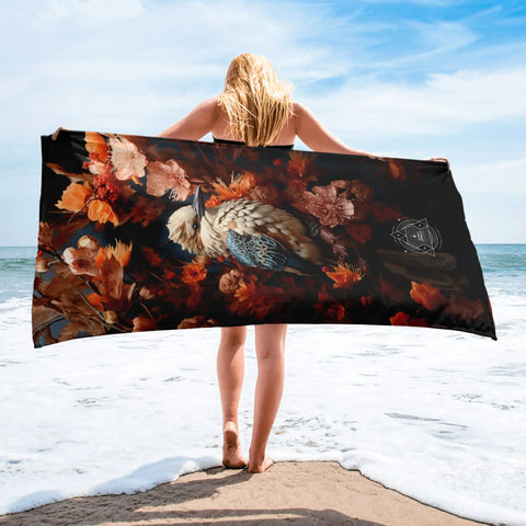 About my Brain Institute Towels Kookaburra Spirit Animal Lightweight Beach Towel