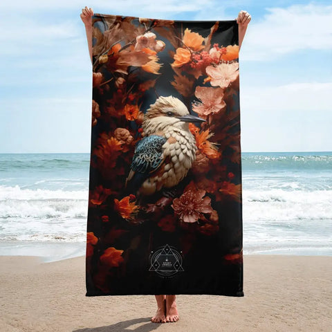 About my Brain Institute Towels Kookaburra Spirit Animal Lightweight Beach Towel