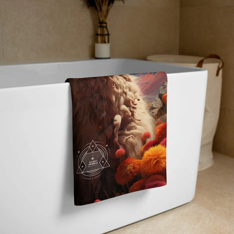 About my Brain Institute Towels Llama Spirit Animal Lightweight Beach Towel