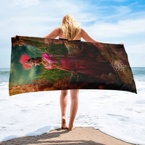 About my Brain Institute Towels Mae Phosop Goddess Lightweight Beach Towel