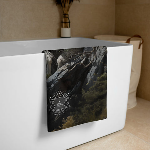 About my Brain Institute Towels Mountain Goat Spirit Animal Lightweight Beach Towel