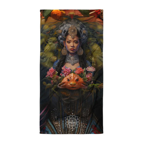 About my Brain Institute Towels Neang Neak Goddess Lightweight Beach Towel