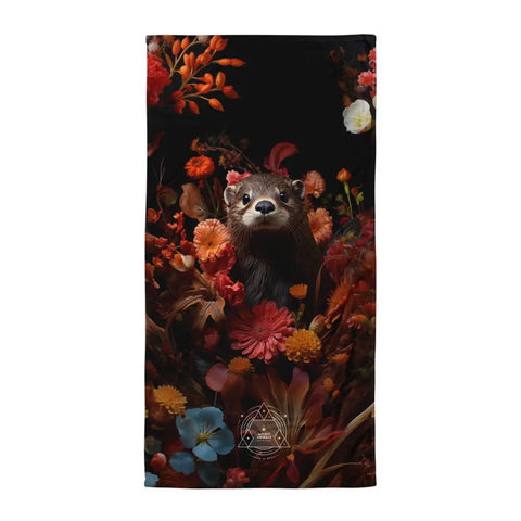 About my Brain Institute Towels Otter Spirit Animal Lightweight Beach Towel