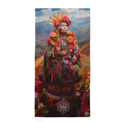 About my Brain Institute Towels Pachamama Goddess Lightweight Beach Towel