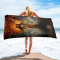 About my Brain Institute Towels Pele Goddess Lightweight Beach Towel
