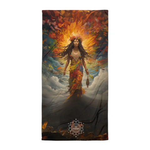 About my Brain Institute Towels Pele Goddess Lightweight Beach Towel
