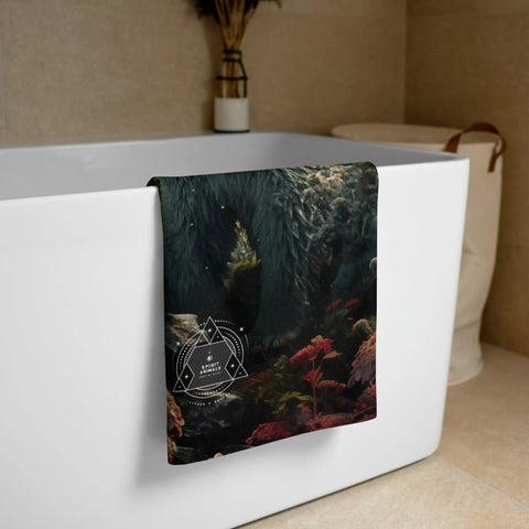 About my Brain Institute Towels Polar Bear Spirit Animal Lightweight Beach Towel