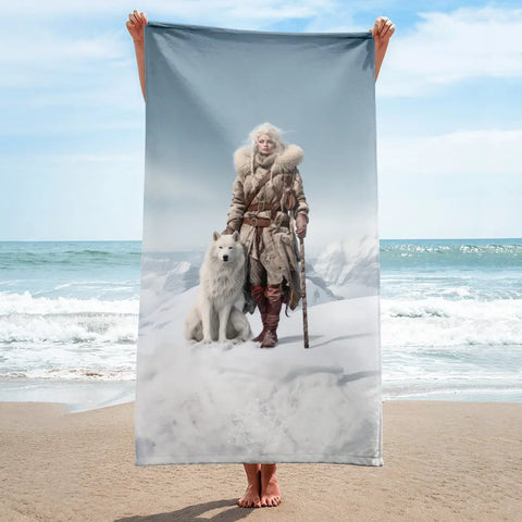 About my Brain Institute Towels Skadi Goddess Lightweight Beach Towel