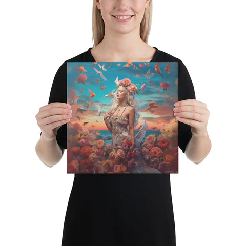 About my Brain Institute Wall Art 12″×12″ Aphrodite Goddess Canvas