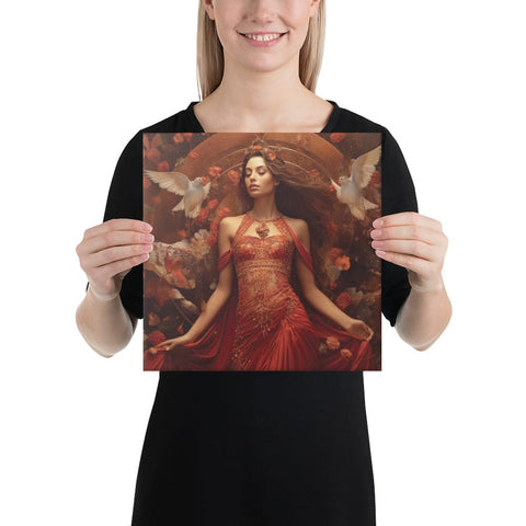 About my Brain Institute Wall Art 12″×12″ Astarte Goddess Canvas