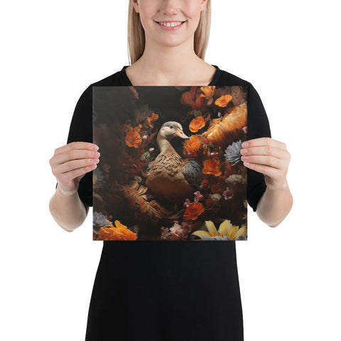 About my Brain Institute Wall Art 12″×12″ Goose Spirit Animal Canvas