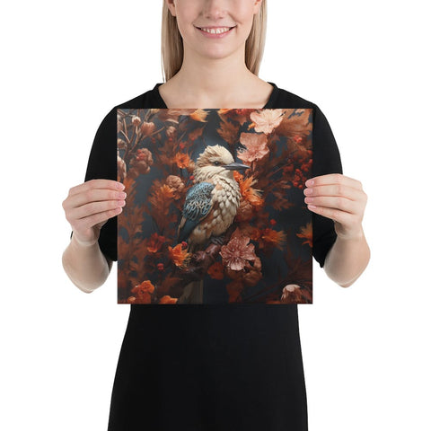 About my Brain Institute Wall Art 12″×12″ Kookaburra Spirit Animal Canvas