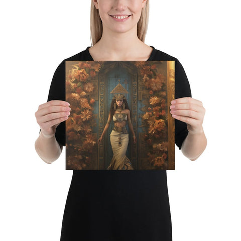 About my Brain Institute Wall Art 12″×12″ Nisaba Goddess Canvas