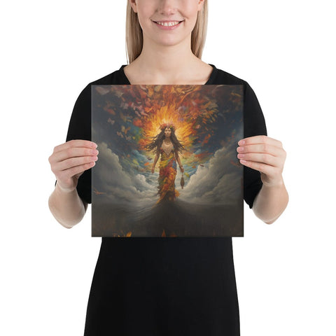 About my Brain Institute Wall Art 12″×12″ Pele Goddess Canvas