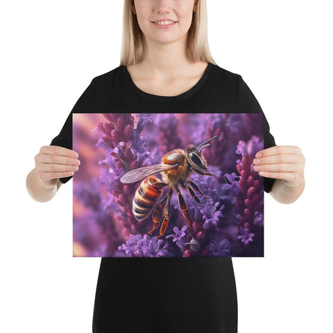 About my Brain Institute Wall Art 12″×16″ Bee Spirit Animal Canvas