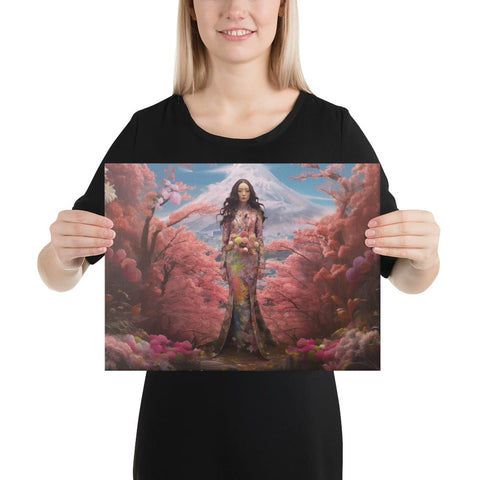 About my Brain Institute Wall Art 12″×16″ Konohanasakuya Goddess Canvas