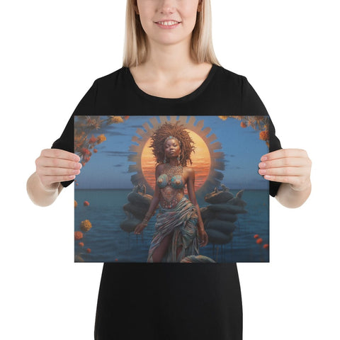About my Brain Institute Wall Art 12″×16″ Mawu Goddess Canvas