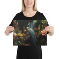 About my Brain Institute Wall Art 12″×16″ Peacock Spirit Animal Canvas