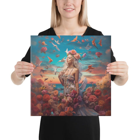 About my Brain Institute Wall Art 16″×16″ Aphrodite Goddess Canvas