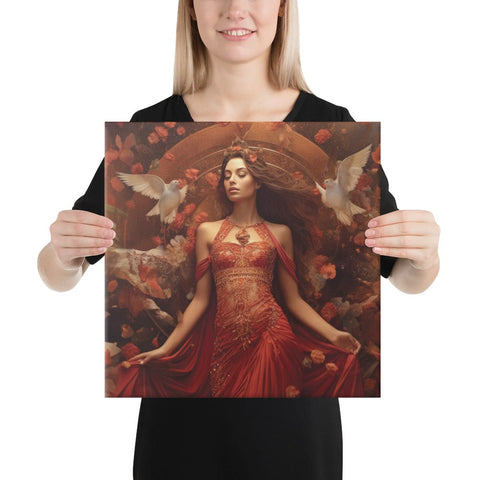 About my Brain Institute Wall Art 16″×16″ Astarte Goddess Canvas