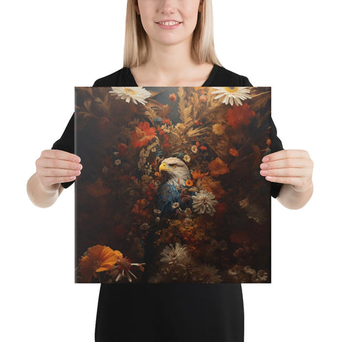 About my Brain Institute Wall Art 16″×16″ Eagle Spirit Animal Canvas