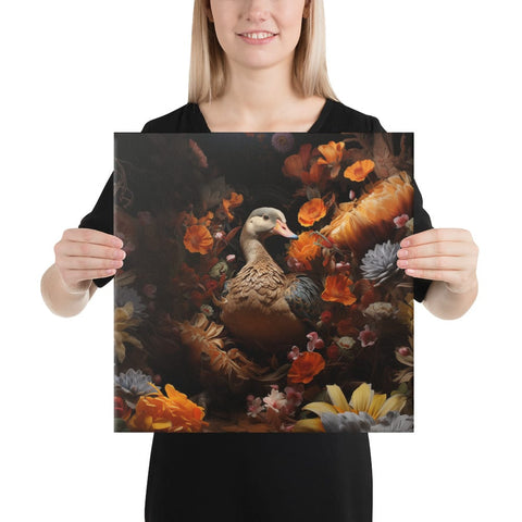 About my Brain Institute Wall Art 16″×16″ Goose Spirit Animal Canvas
