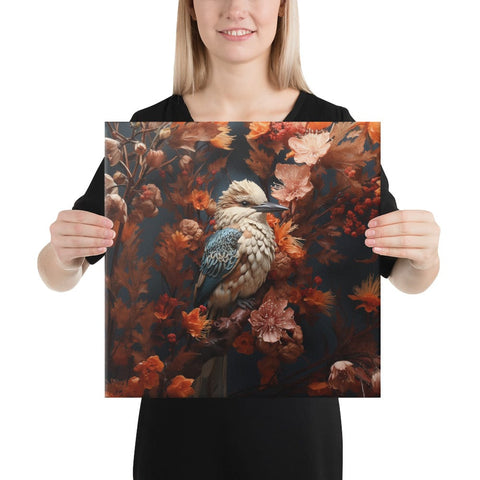 About my Brain Institute Wall Art 16″×16″ Kookaburra Spirit Animal Canvas