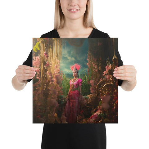 About my Brain Institute Wall Art 16″×16″ Mae Phosop Goddess Canvas