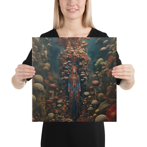 About my Brain Institute Wall Art 16″×16″ Mielikki Goddess Canvas