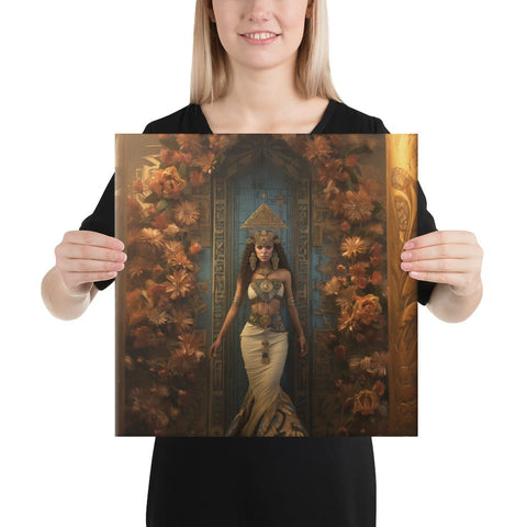 About my Brain Institute Wall Art 16″×16″ Nisaba Goddess Canvas