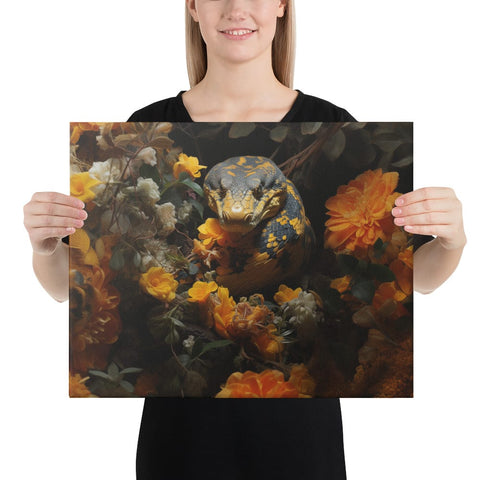 About my Brain Institute Wall Art 16″×20″ Anaconda Spirit Animal Canvas