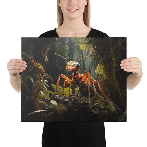 About my Brain Institute Wall Art 16″×20″ Ant Spirit Animal Canvas