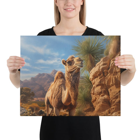 About my Brain Institute Wall Art 16″×20″ Camel Spirit Animal Canvas