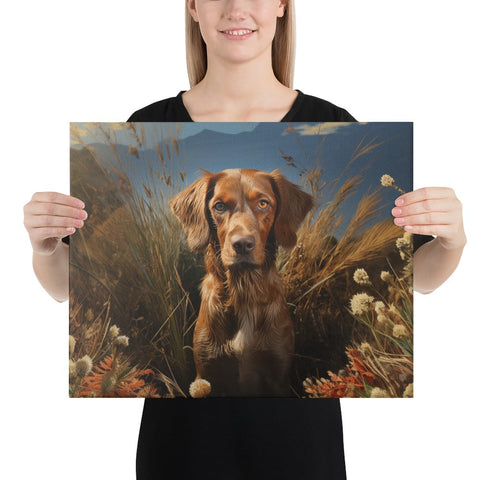 About my Brain Institute Wall Art 16″×20″ Dog Spirit Animal Canvas