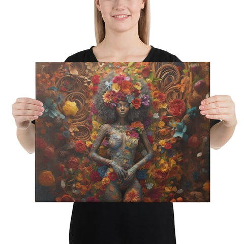 About my Brain Institute Wall Art 16″×20″ Ezili Goddess Canvas