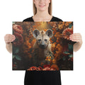 About my Brain Institute Wall Art 16″×20″ Hyena Spirit Animal Canvas