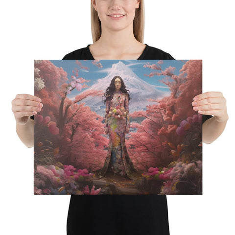 About my Brain Institute Wall Art 16″×20″ Konohanasakuya Goddess Canvas