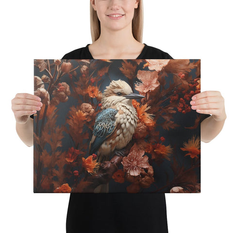 About my Brain Institute Wall Art 16″×20″ Kookaburra Spirit Animal Canvas